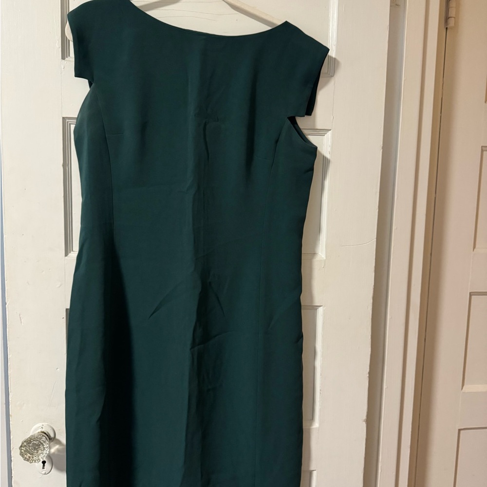 MM Lafleur Forest Green Midi Dress